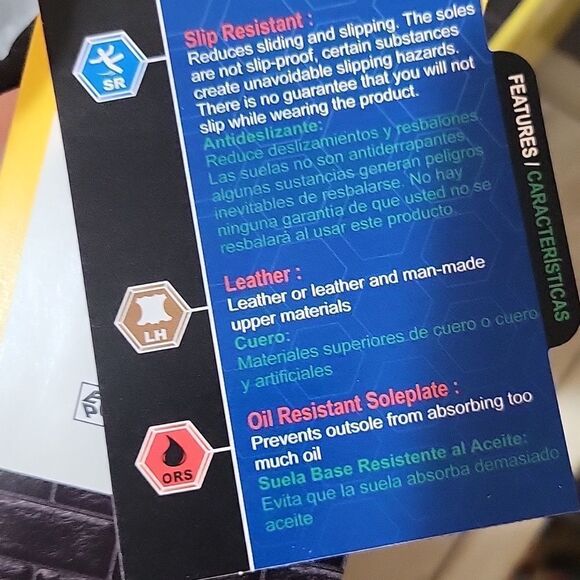 Herman Survivors Cary Soft Toe Work Shoes 8.5 Mens Slip Resistant - Picture 10 of 11